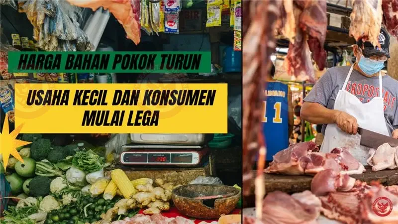 Grundnahrungsmittelpreise sinken, kleine Unternehmen und Verbraucher erleichtert