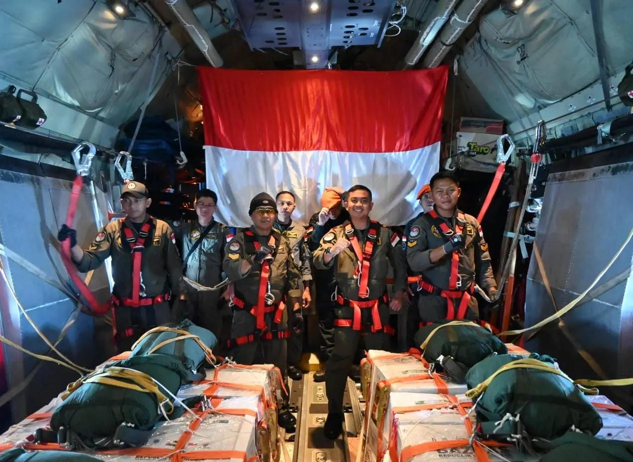 إندونيسيا ترسل 80 طناً من المساعدات إلى غزة في الذكرى الـ80 للاستقلال