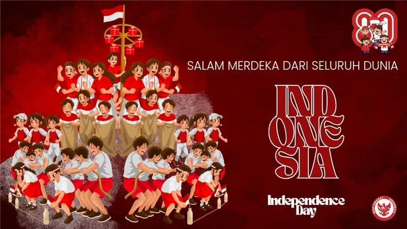 🇮🇩 Celebrating Indonesia's 80th Independence Day: Indonesian Diaspora Worldwide Joins the Festivities